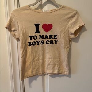 Y2K women’s baby tee